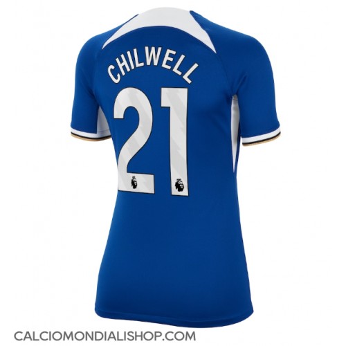 Maglie da calcio Chelsea Ben Chilwell #21 Prima Maglia Femminile 2023-24 Manica Corta